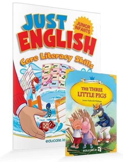 Just English Junior Infants by Educate.ie on Schoolbooks.ie