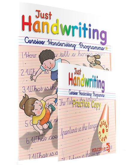 Just Handwriting - 2nd Class - Cursive + Practice Copy by Educate.ie on Schoolbooks.ie