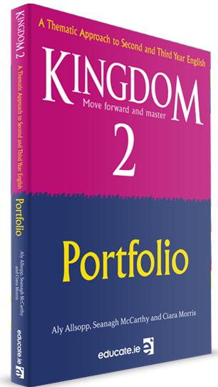 ■ Kingdom 2 - Portfolio Book Only - 1st / Old Edition (2018) by Educate.ie on Schoolbooks.ie
