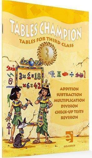 Tables Champion 3 by Educate.ie on Schoolbooks.ie