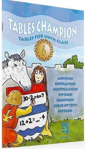 Tables Champion 6 by Educate.ie on Schoolbooks.ie