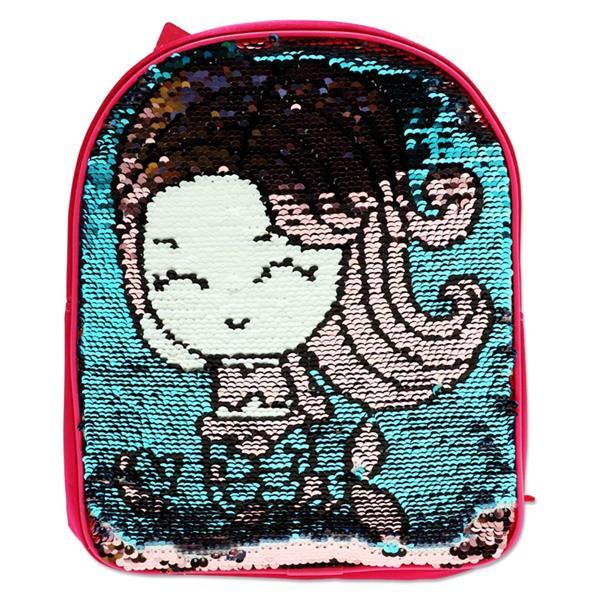 Emotionery Dream Junior Backpack Reversible Sequins - Mermaid by Emotionery on Schoolbooks.ie