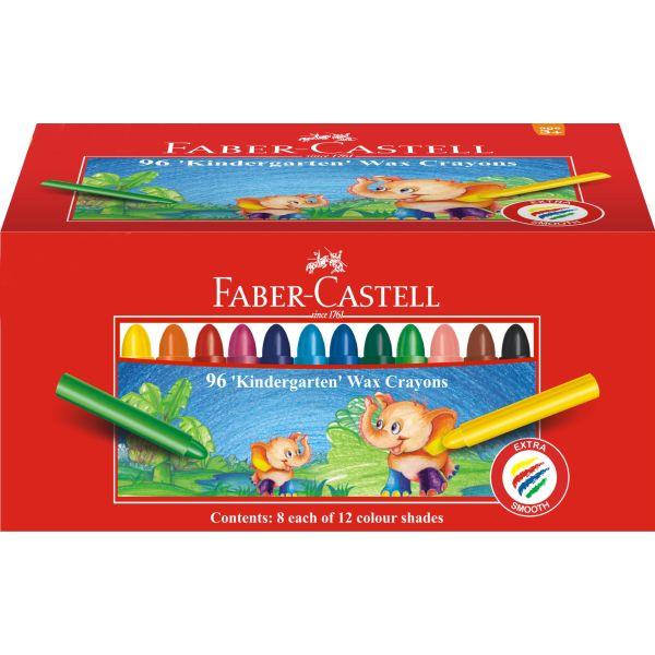 Faber-Castell - Chublet Crayons Box Of 96 (12 Assorted Colours) by Faber-Castell on Schoolbooks.ie