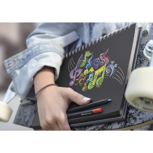 Faber-Castell - 12 Colouring Pencils - Black Edition by Faber-Castell on Schoolbooks.ie