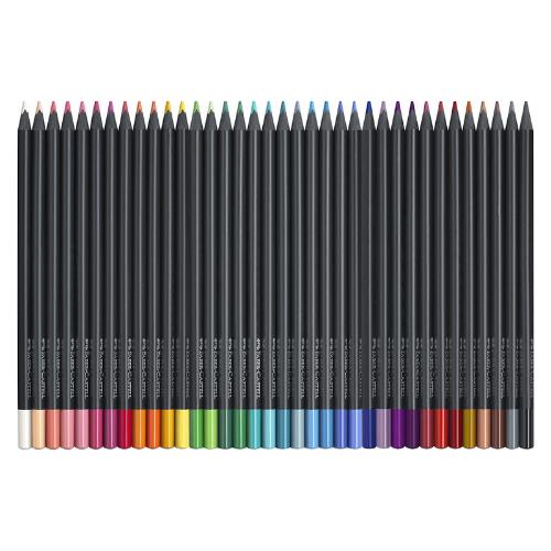 Faber-Castell - 36 Colouring Pencils - Black Edition by Faber-Castell on Schoolbooks.ie