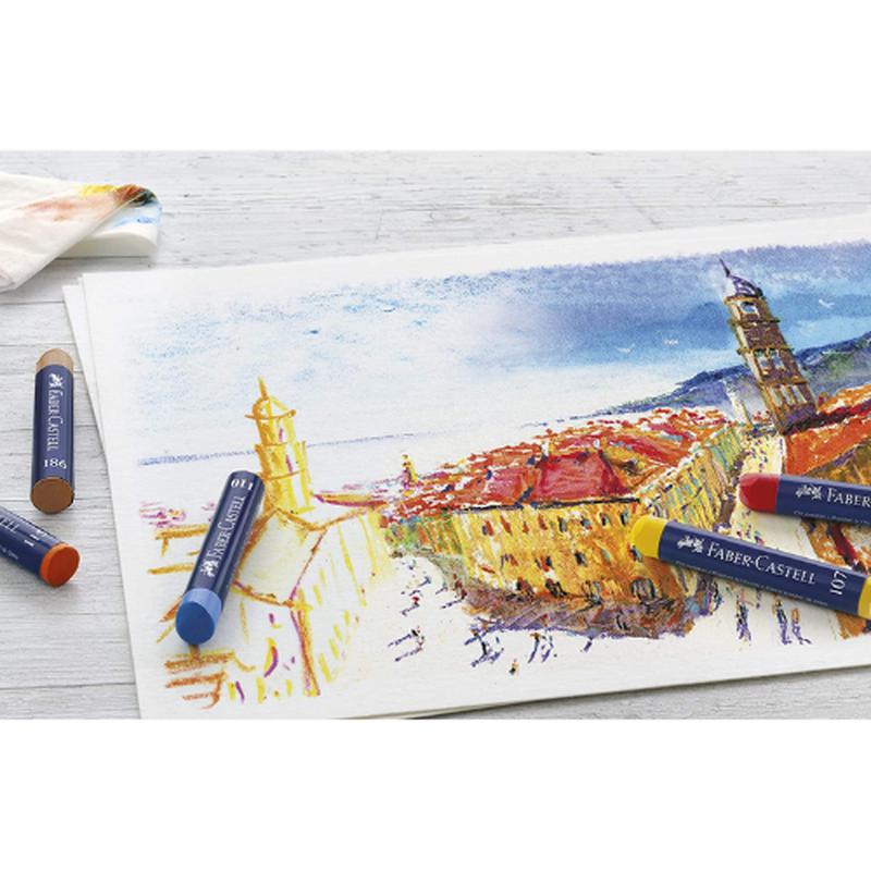 Faber-Castell - Goldfaber Oil Pastels Set Of 12 by Faber-Castell on Schoolbooks.ie
