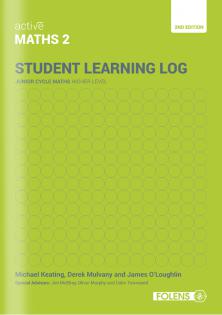 ■ Active Maths 2 - Student Learning Log - 2nd / Old Edition (2019) by Folens on Schoolbooks.ie