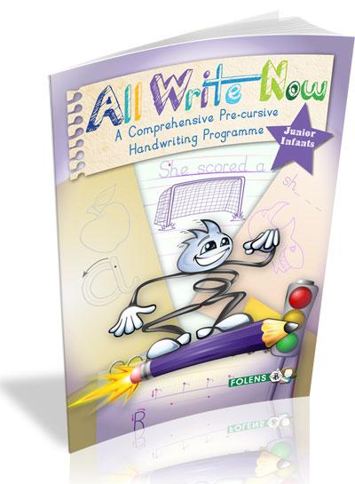 All Write Now - Junior Infants - Textbook & Workbook Set by Folens on Schoolbooks.ie