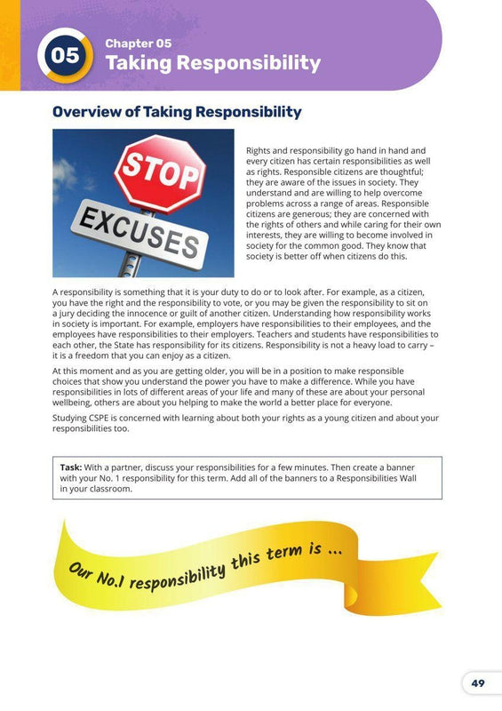 ■ Make a Difference - Student Activity Book - 5th / Old Edition (2021) by Folens on Schoolbooks.ie