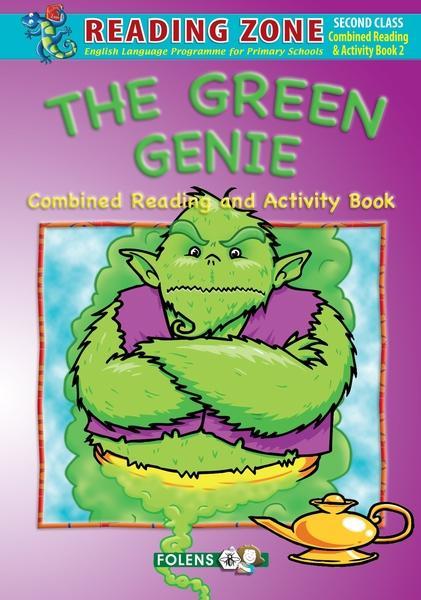 Reading Zone - The Green Genie Reading & Activity Book by Folens on Schoolbooks.ie