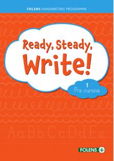 Ready, Steady, Write! 1 - First Class - Pre-cursive by Folens on Schoolbooks.ie