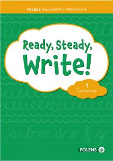 Ready, Steady, Write! 1 - First Class - Cursive by Folens on Schoolbooks.ie