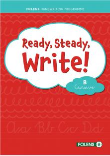 Ready, Steady, Write! B - Senior Infants - Cursive - Textbook and Practice Copy Set by Folens on Schoolbooks.ie