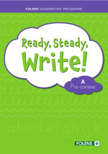 Ready, Steady, Write! A - Junior Infants - Pre-cursive - Textbook and Practice Copy Set by Folens on Schoolbooks.ie