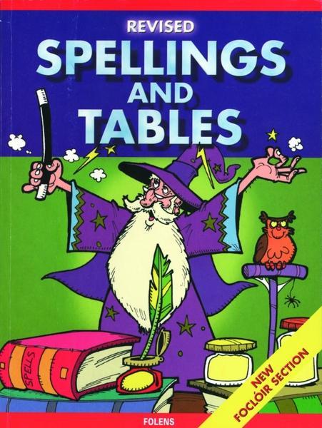 ■ Spellings & Tables - 1st-6th Class by Folens on Schoolbooks.ie