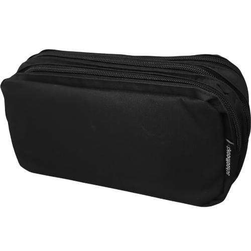 Schoolbooks.ie - Triple Pencil Case - Black by Schoolbooks.ie on Schoolbooks.ie