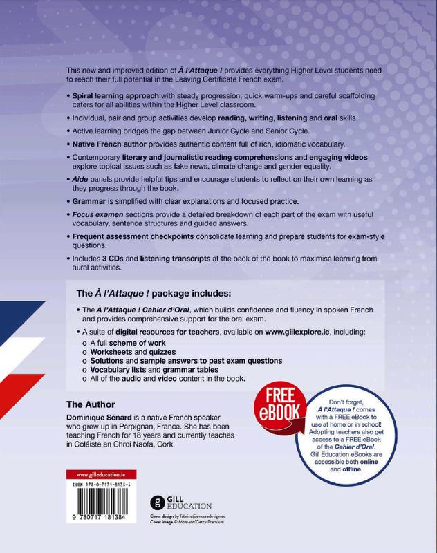 À L'Attaque! - 2nd / New Edition (2019) by Gill Education on Schoolbooks.ie
