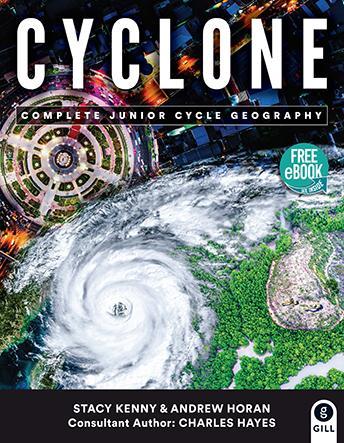 ■ Cyclone - Junior Cycle Geography - Set - 1st / Old Edition by Gill Education on Schoolbooks.ie