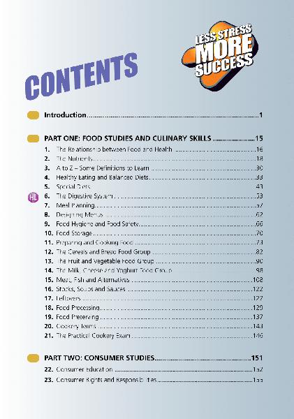 ■ Less Stress More Success - Junior Cert - Home Economics - 1st / Old Edition by Gill Education on Schoolbooks.ie