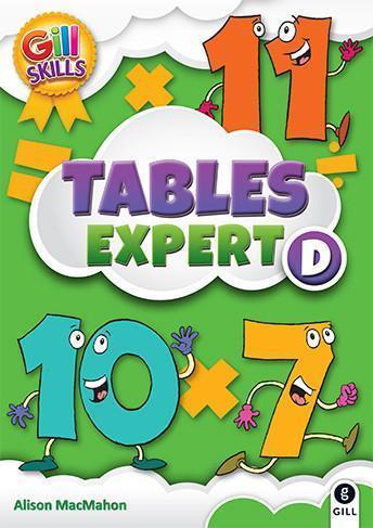 Tables Expert D - 4th Class by Gill Education on Schoolbooks.ie