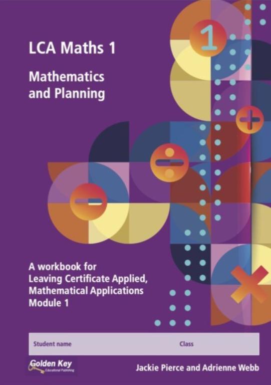 LCA Maths 1 - Mathematics and Planning by Golden Key on Schoolbooks.ie