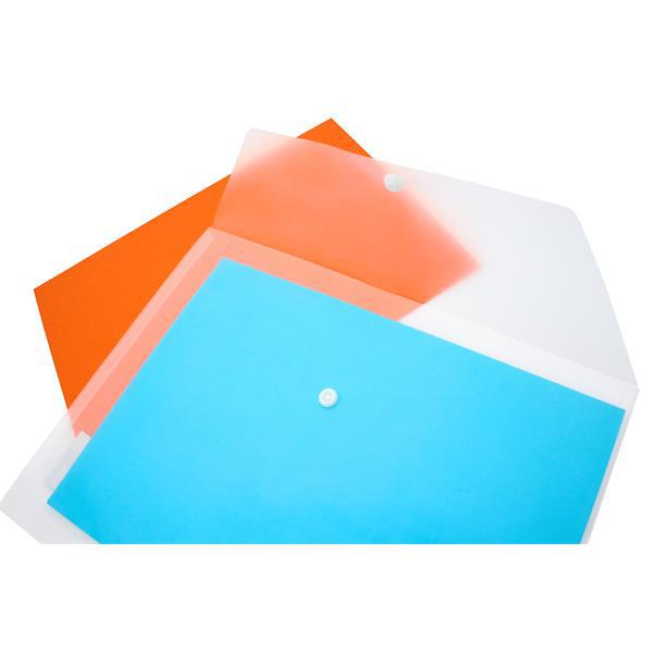 Premier Universal - A4 Punched Button Wallet by Premier Universal on Schoolbooks.ie