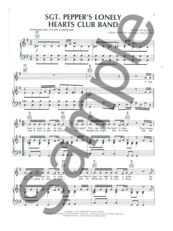 Sgt. Pepper's Lonely Hearts Club Band by Hal Leonard Publishing on Schoolbooks.ie