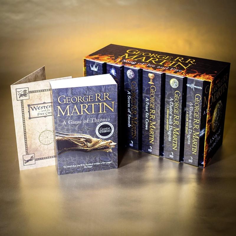 A Song of Ice and Fire - The Complete Boxset of All 7 Books by HarperCollins Publishers on Schoolbooks.ie