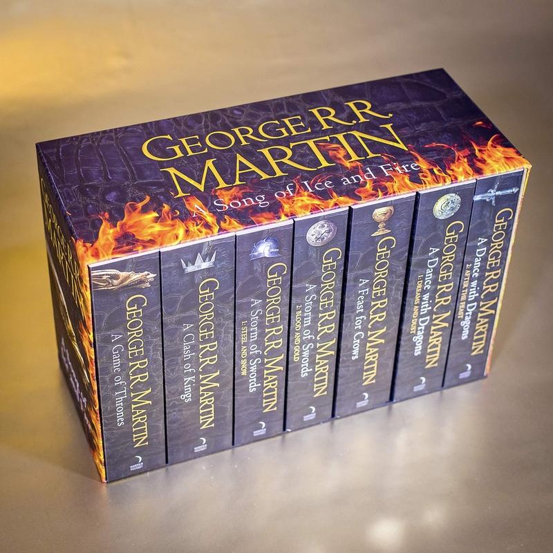A Song of Ice and Fire - The Complete Boxset of All 7 Books by HarperCollins Publishers on Schoolbooks.ie