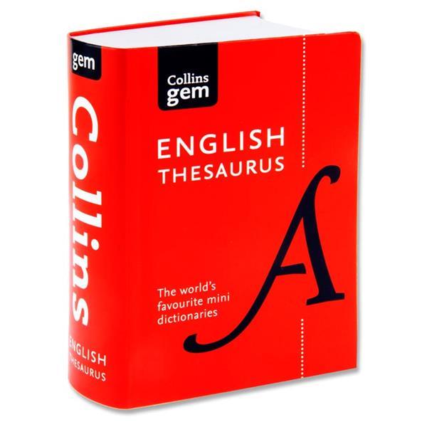 Collins Gem English Thesaurus by HarperCollins Publishers on Schoolbooks.ie