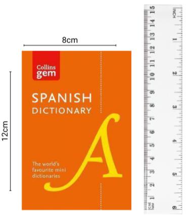 Collins Gem Spanish Dictionary by HarperCollins Publishers on Schoolbooks.ie