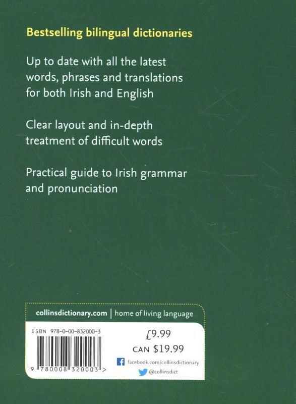 Collins Irish Dictionary Pocket Edition by HarperCollins Publishers on Schoolbooks.ie
