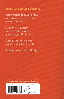 ■ Collins Spanish Dictionary and Grammar (8th Edition) by HarperCollins Publishers on Schoolbooks.ie