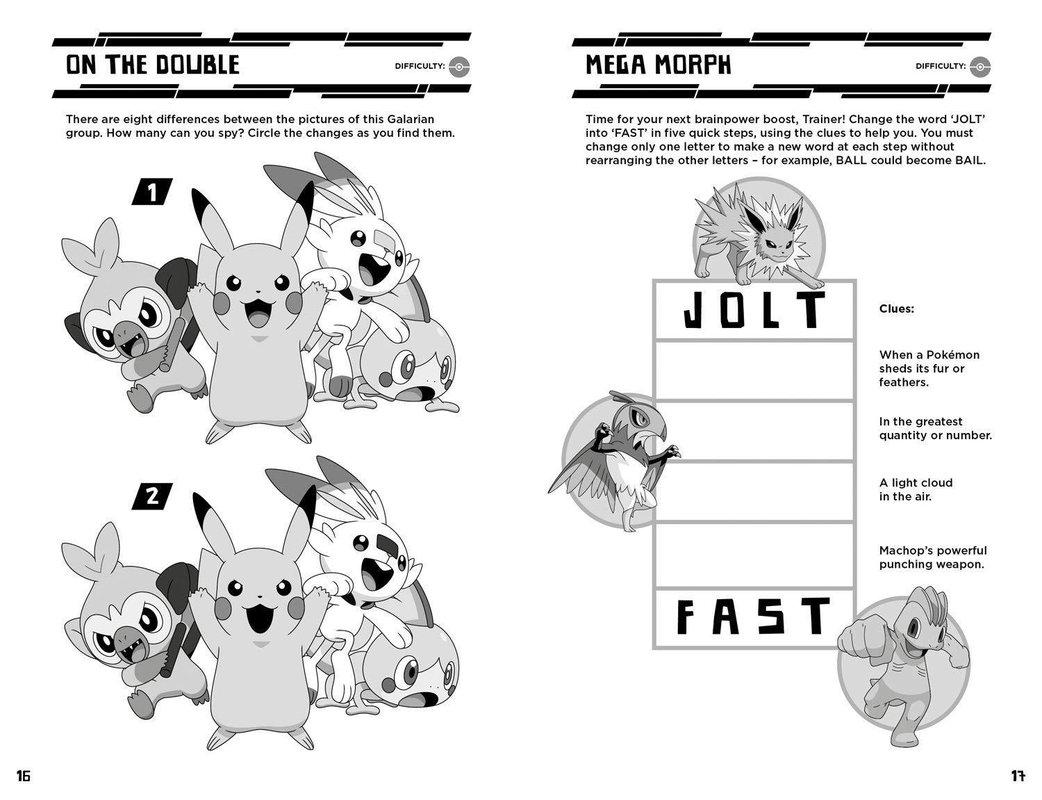 Pokemon Brain Teasers by HarperCollins Publishers on Schoolbooks.ie
