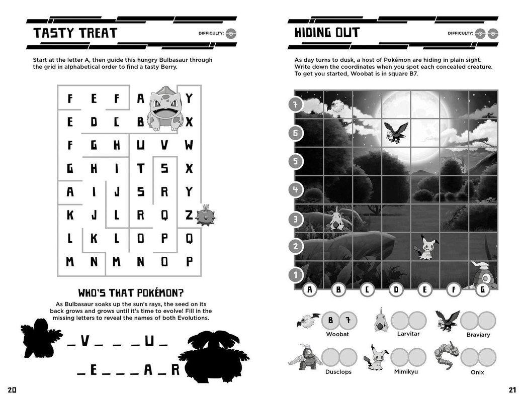 Pokemon Brain Teasers by HarperCollins Publishers on Schoolbooks.ie
