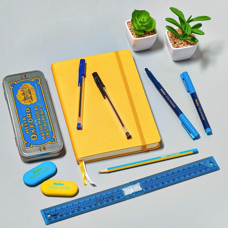 ■ Helix - Oxford 17 piece Complete Student Stationery Set - Blue by Helix on Schoolbooks.ie