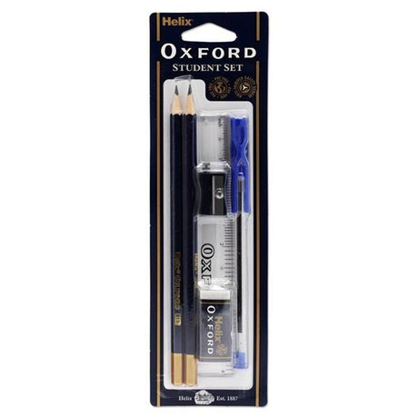 ■ Helix - Oxford Carded 6 piece Student Set by Helix on Schoolbooks.ie