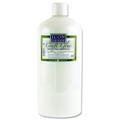 Icon Craft - PVA Craft Glue - 1ltr by Icon Craft on Schoolbooks.ie