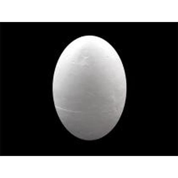Icon Craft Packet of 6 Styrofoam Eggs - 80mm by Icon Craft on Schoolbooks.ie