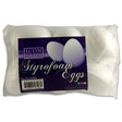 Icon Craft Packet of 6 Styrofoam Eggs - 80mm by Icon Craft on Schoolbooks.ie