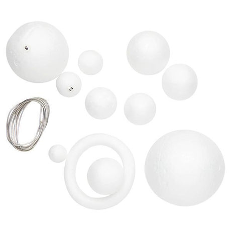 Icon Craft - Styrofoam Large Solar System - Assorted Size by Icon Craft on Schoolbooks.ie