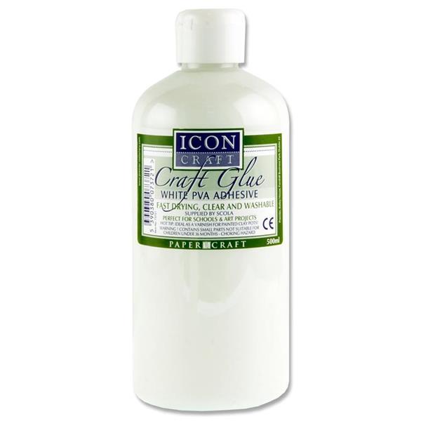 Icon Craft - PVA Craft Glue - 500ml by Icon Craft on Schoolbooks.ie