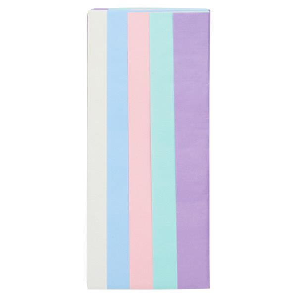Icon Craft - Tissue Paper - Pack of 10 Assorted Sheets - Pastel by Icon Craft on Schoolbooks.ie