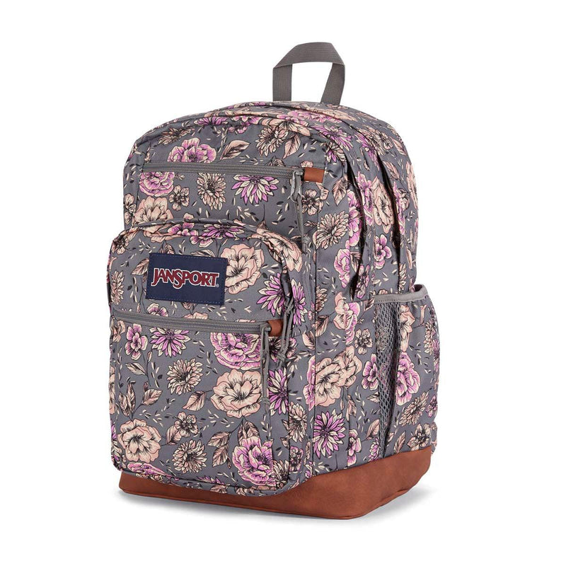 JanSport Cool Student Backpack - Boho Floral Graphite by JanSport on Schoolbooks.ie