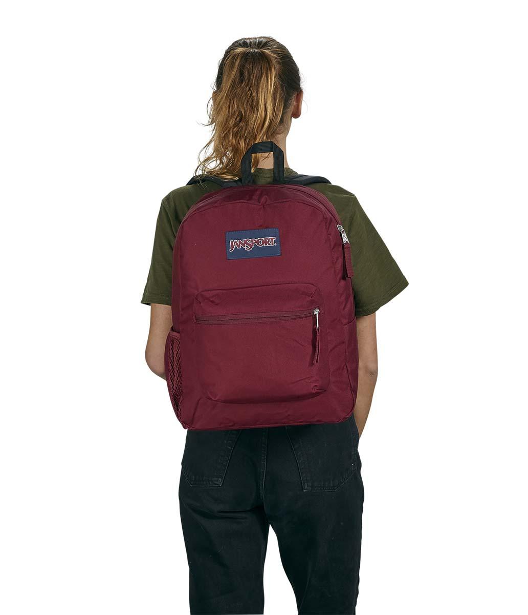 ■ JanSport Cross Town Backpack - Russet Red by JanSport on Schoolbooks.ie