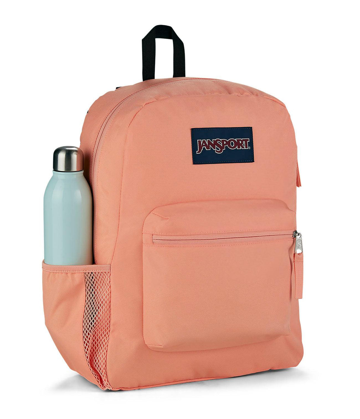 ■ JanSport Cross Town Backpack - Salmon by JanSport on Schoolbooks.ie