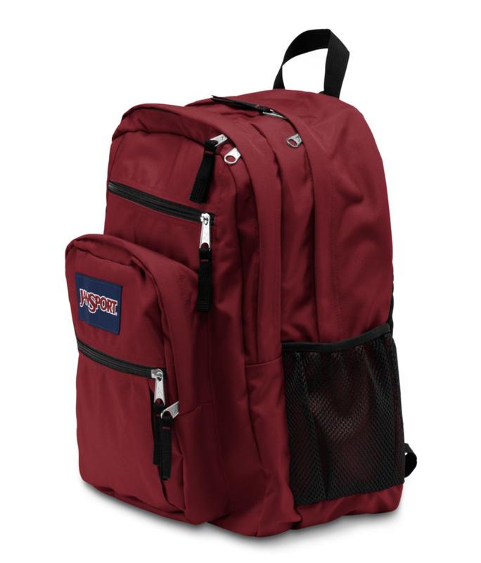 ■ JanSport Big Student Backpack - Viking Red by JanSport on Schoolbooks.ie