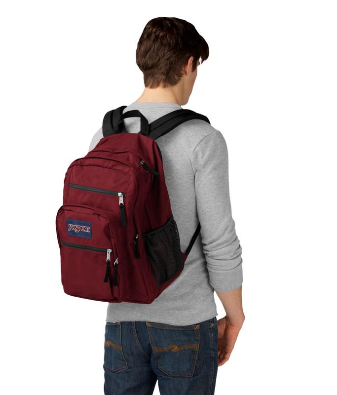 ■ JanSport Big Student Backpack - Viking Red by JanSport on Schoolbooks.ie