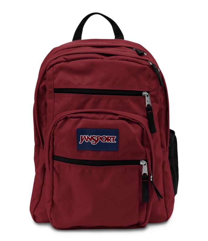 ■ JanSport Big Student Backpack - Viking Red by JanSport on Schoolbooks.ie