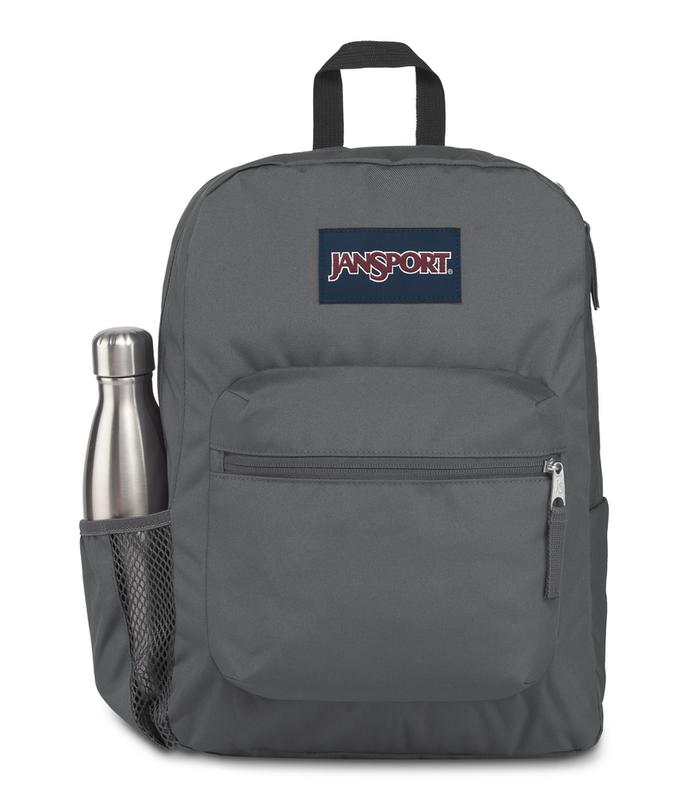 ■ JanSport Cross Town Backpack - Deep Grey by JanSport on Schoolbooks.ie